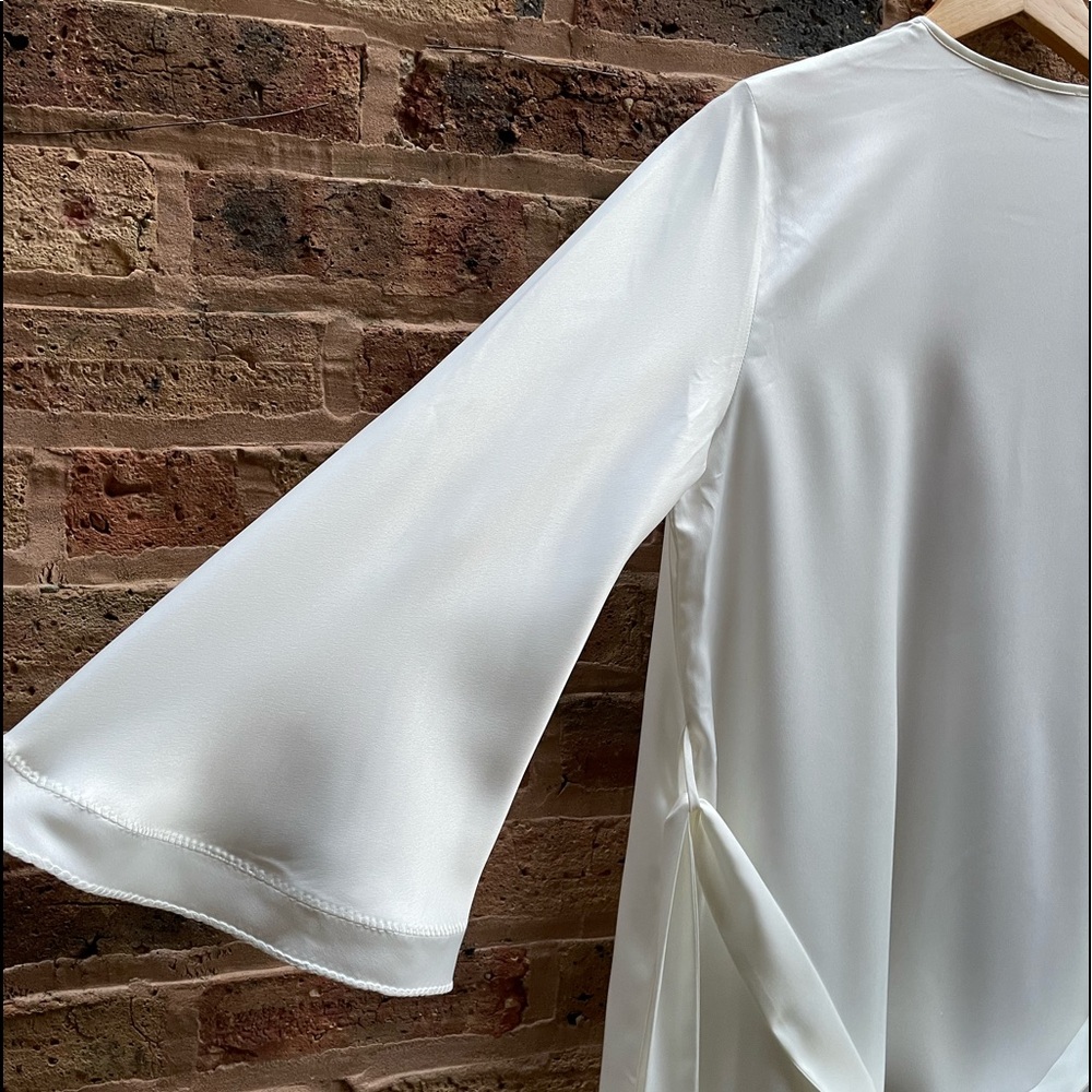 Rya Collection Ivory Robe Size M/L - Picture 7 of 14